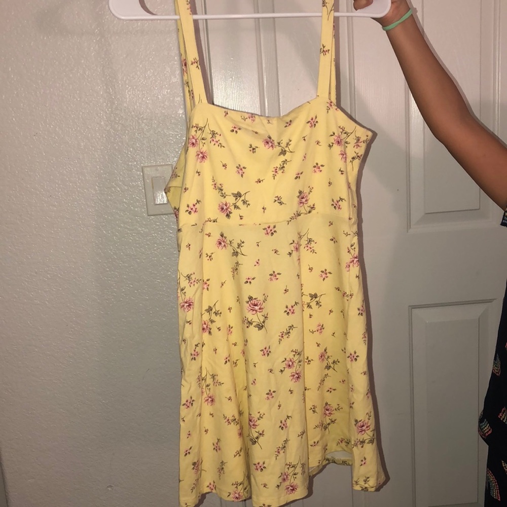 A mini dress
